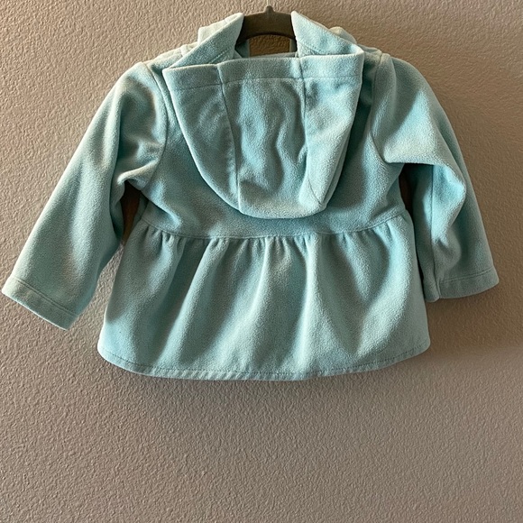 Carter’s turquoise Coat - Picture 3 of 4